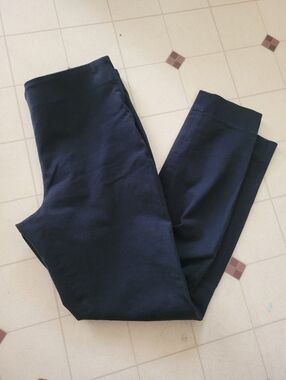 COS Ankle Pants Size 10 Black Side Zip